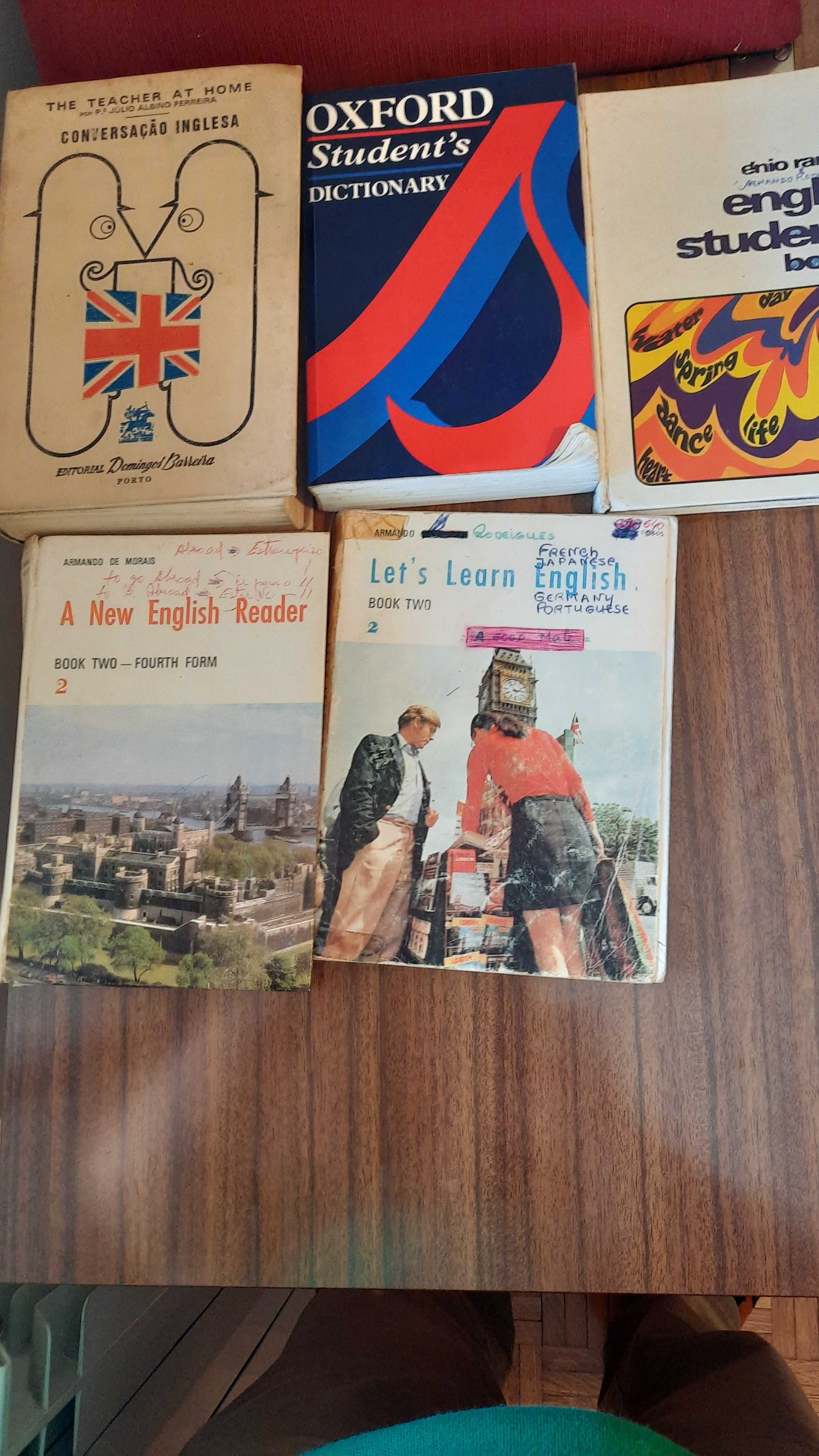 Livros anos 60 e 70