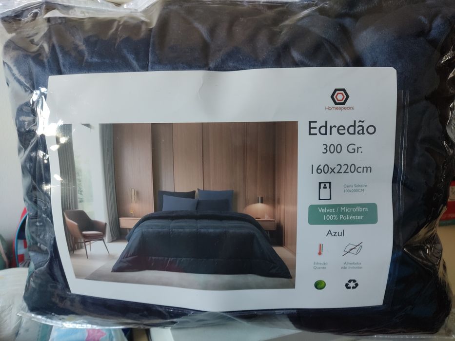 Edredão NOVO cama solteiro