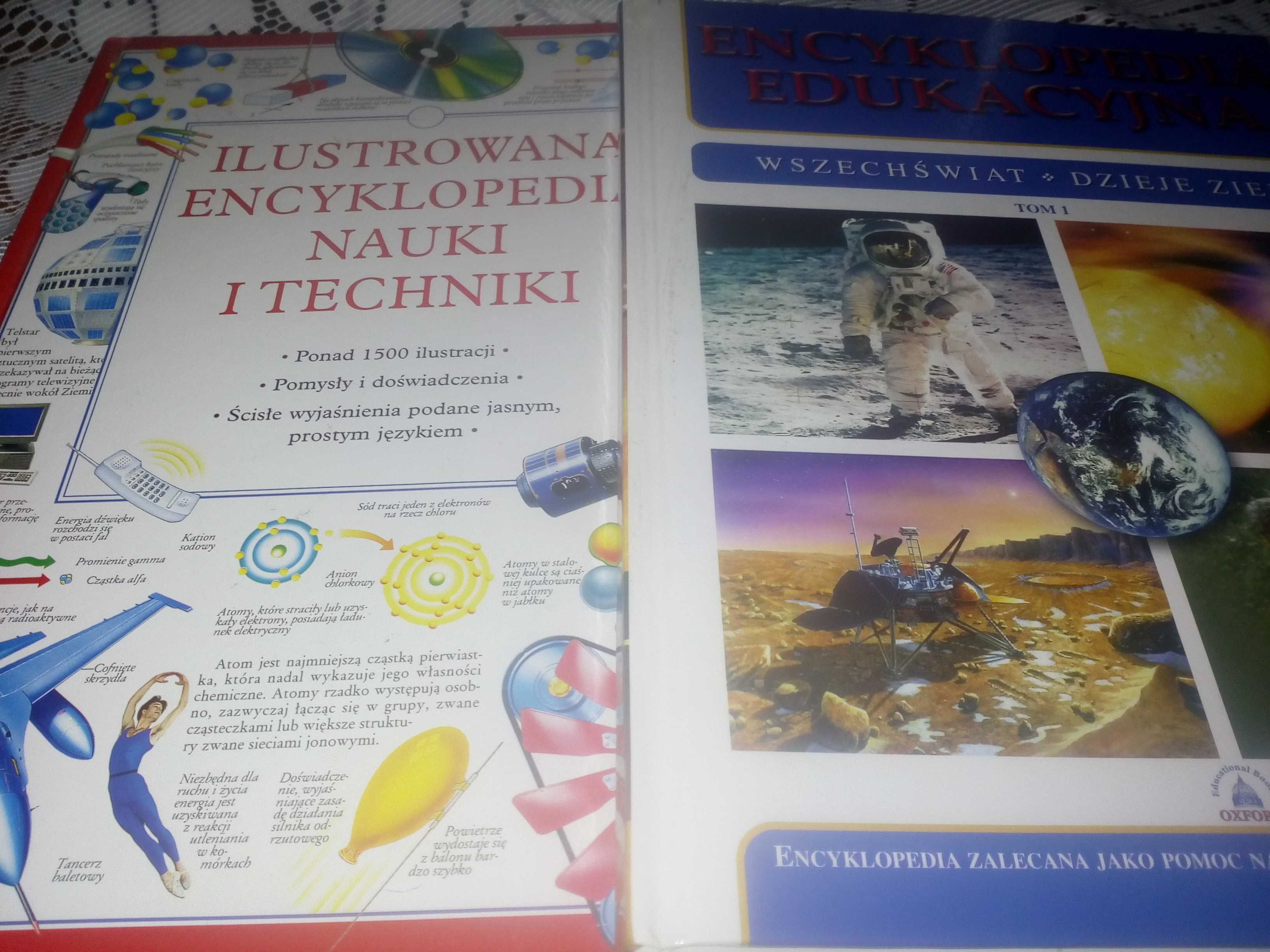 Ilustrowana encyklopedia nauki i techniki i  encyklopedia edukacyjna