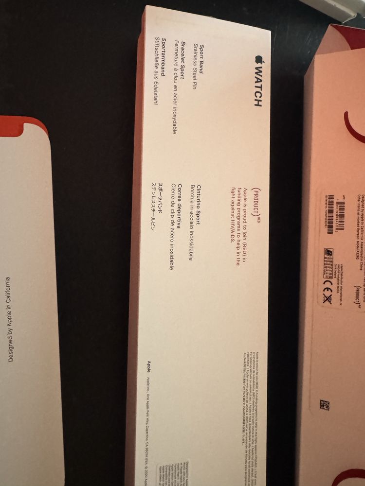 Apple Wtach 6 44mm RED Vermelho como novo