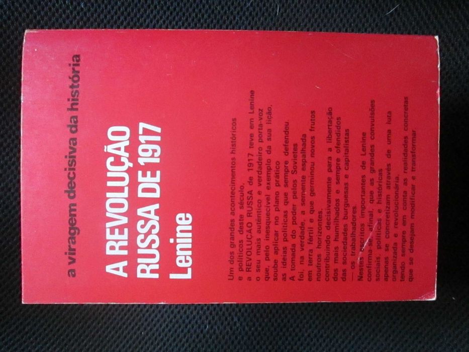 A Revolução Russa de 1917 (preparando a tomada de poder) Lenine
