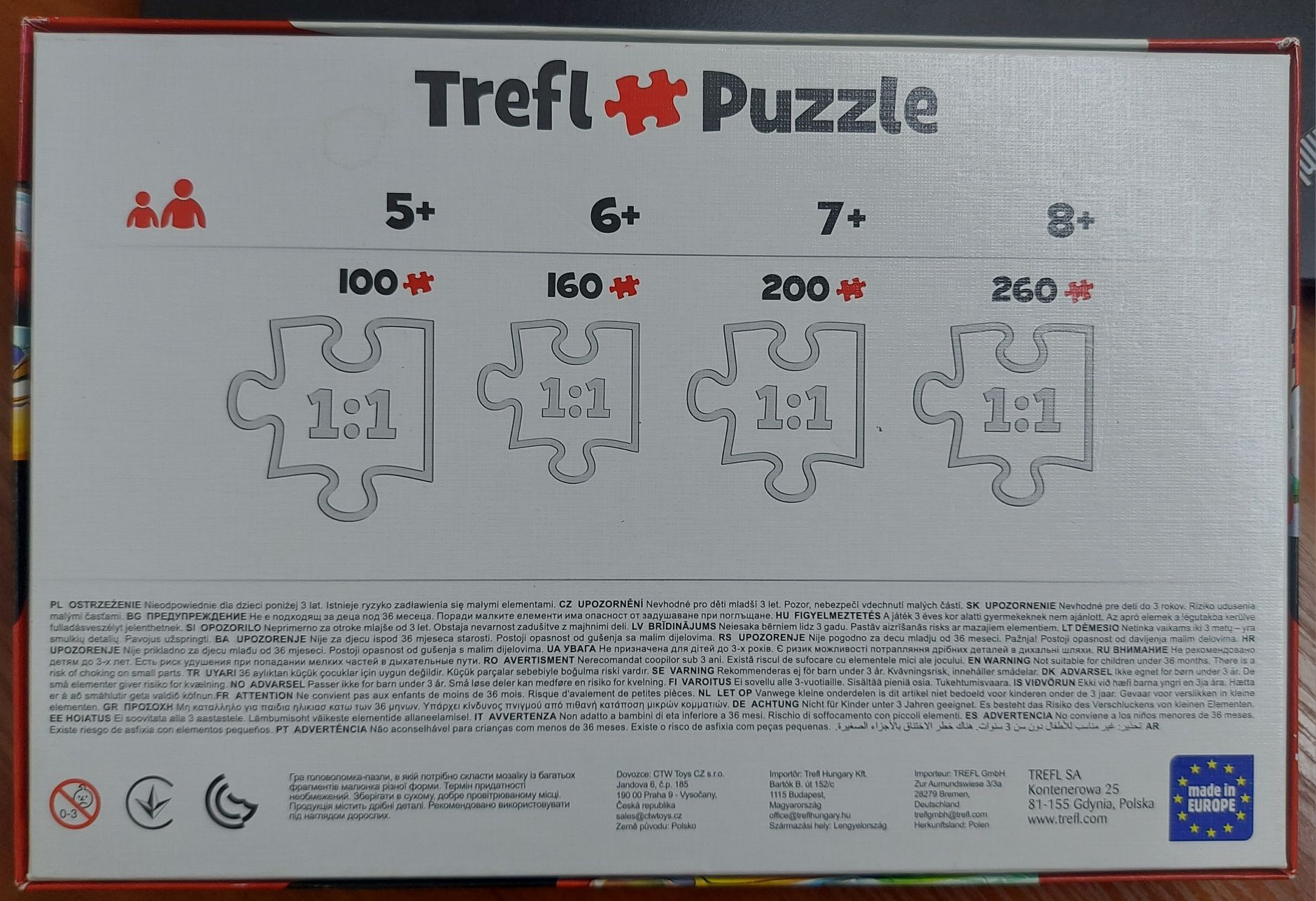 Пазли Тачки-3 Trefi Puzzle