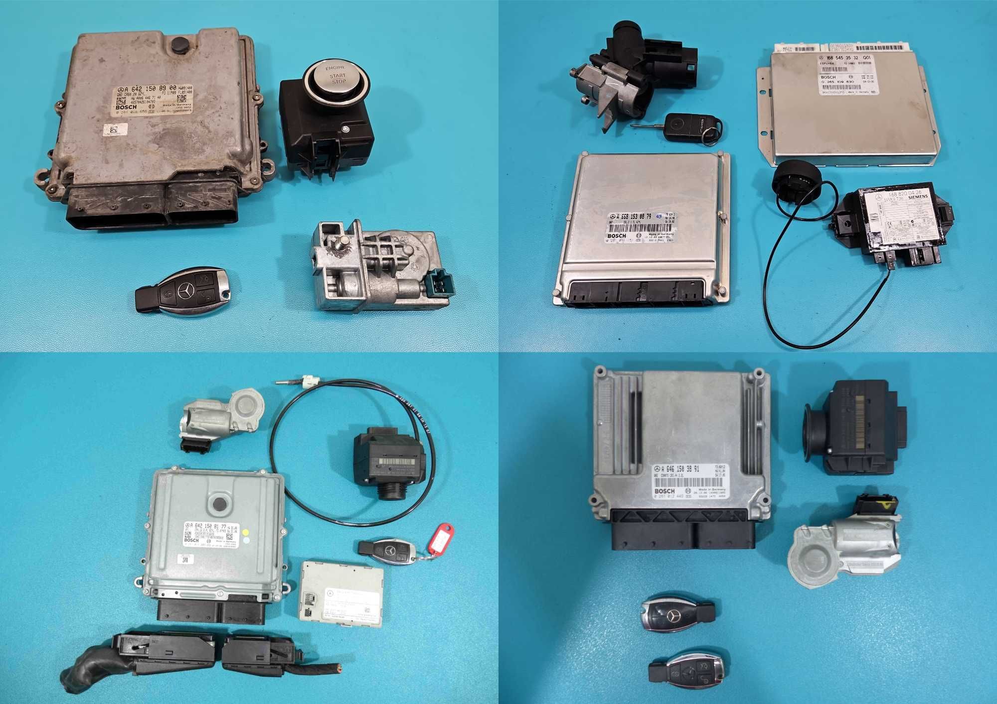 ЕБУ ECU блок керування двигуна Mercedes 124 A B C CLS E GL ML R S Vito