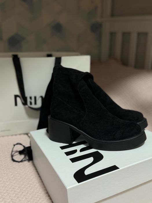 Сапог натуральна замша