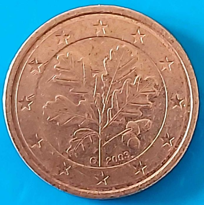 2 Cêntimos de 2003 * G * da Alemanha