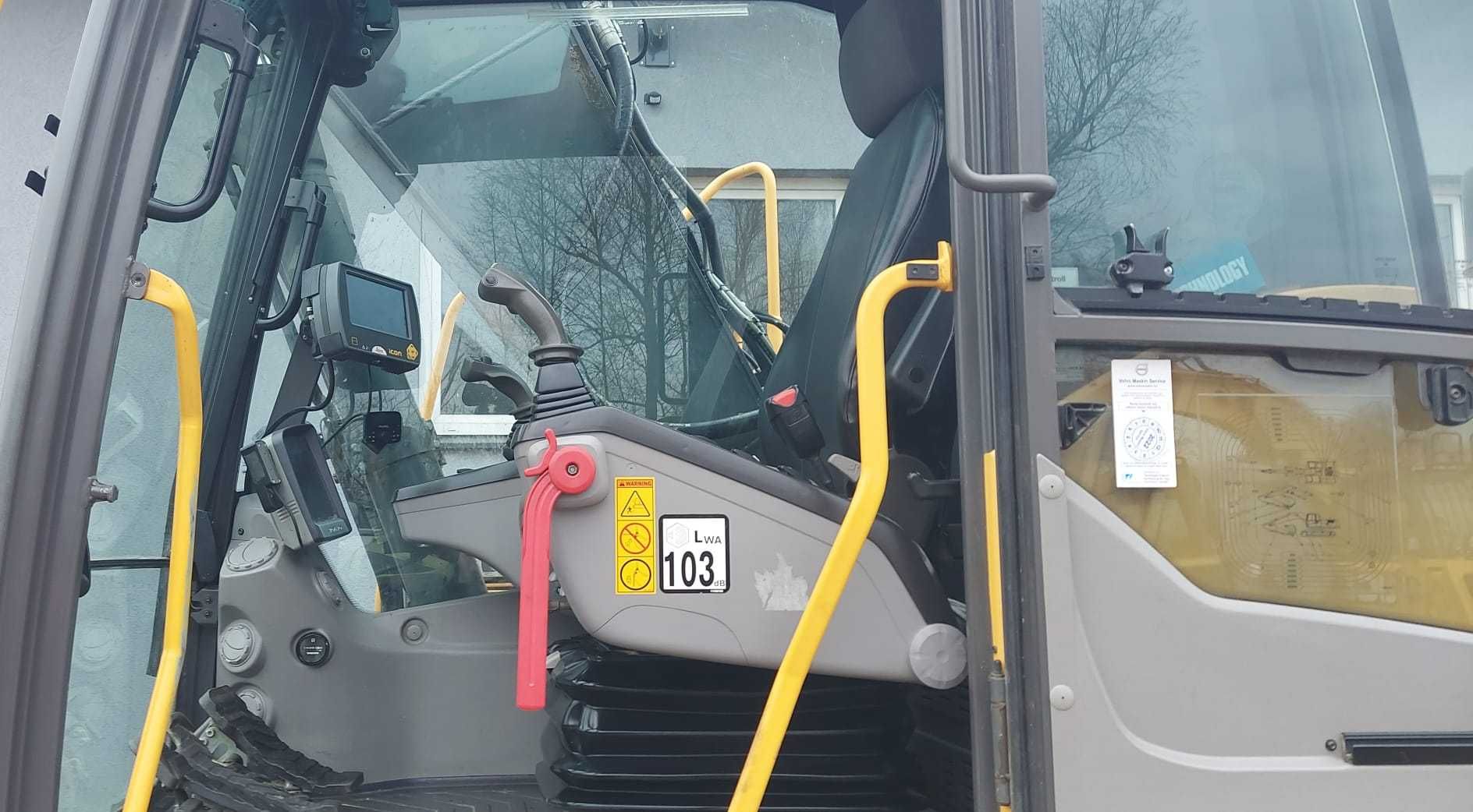 VOLVO EC210CL 2011r 10383h Rototilt Indexator GPS LEICA Pełen Serwis