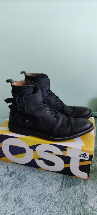 Buty męskie skórzane wysokie KicKers r.41