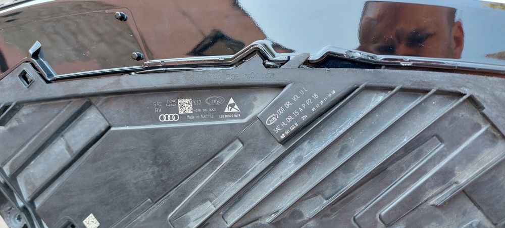 Audi Q8 USA фара передняя левая оптика ауди ку 8 Америка