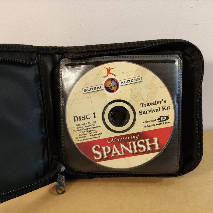 Kurs języka hiszpańskiego CD i DVD 10 płyt