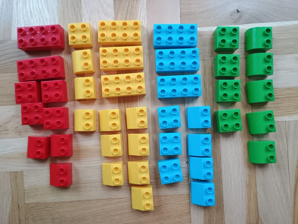 Klocki Mega Bloks kompatybilne z LEGO Duplo