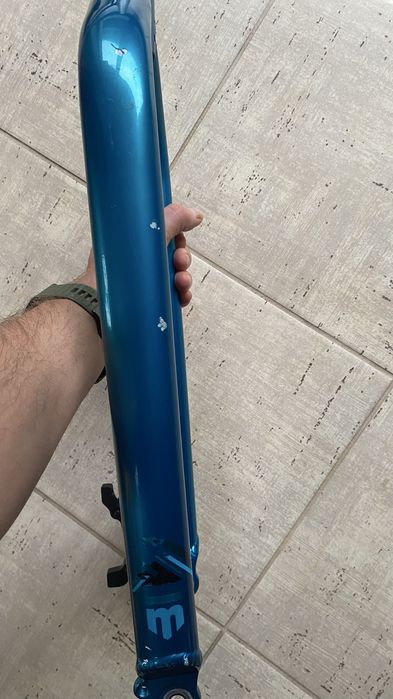 Amortyzator Widelec sztywny alu fat bike fatbike mongoose 26 cali