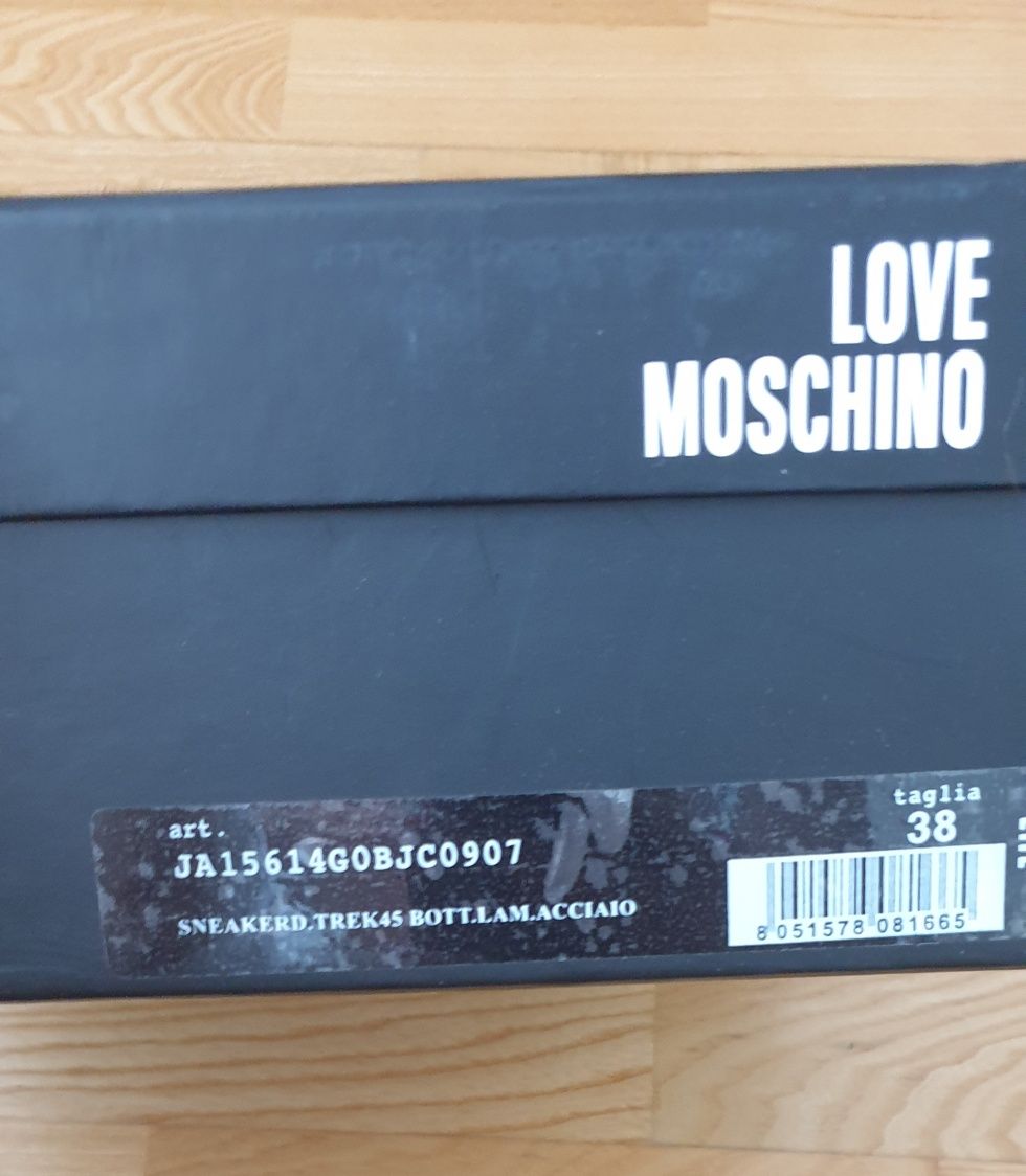 Sztyblety LOVE Moschino rozm.38