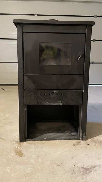 Piec koza z szybą 9kw