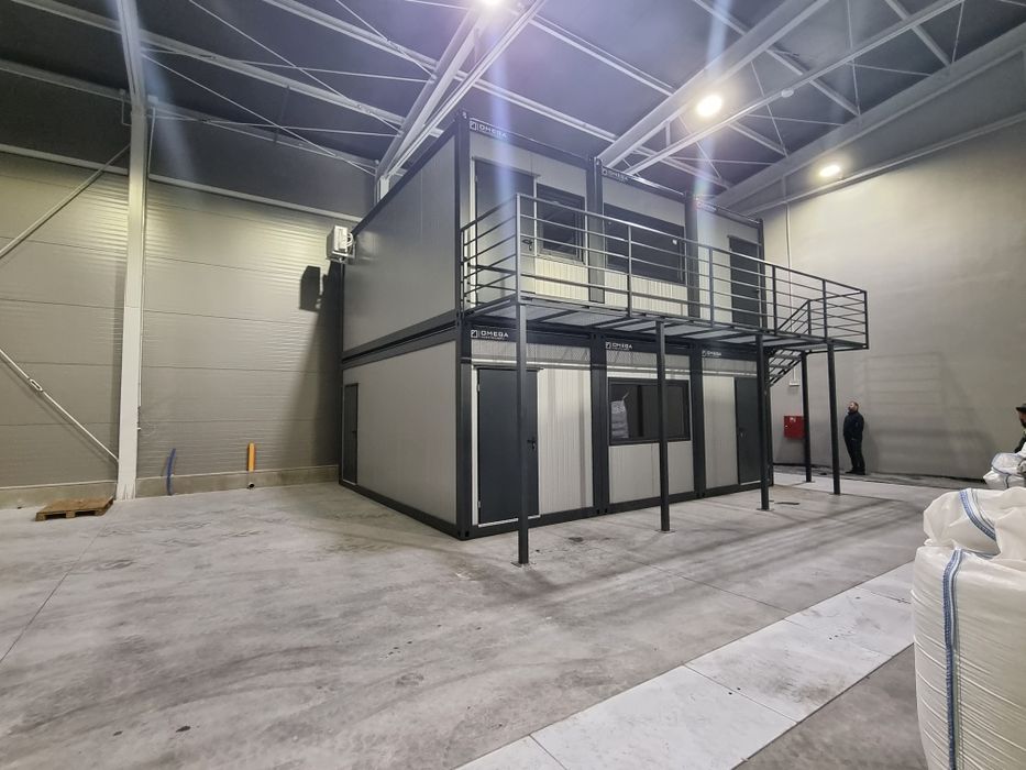 Kontener mieszkalny całoroczny / Kontener ocieplony / Pawilon handlowy