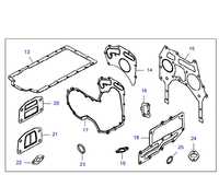 Komplet uszczelek Massey Ferguson 8947 TELESCOPIC