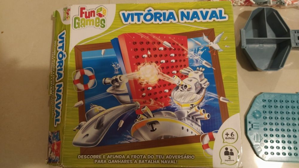 Jogo Infantil Batalha Naval (+ 6 Anos)