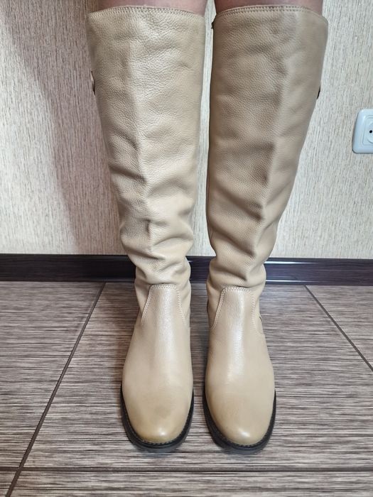 Стильні якісні чоботи з натуральної шкіри matisse, оригінал, бразилія