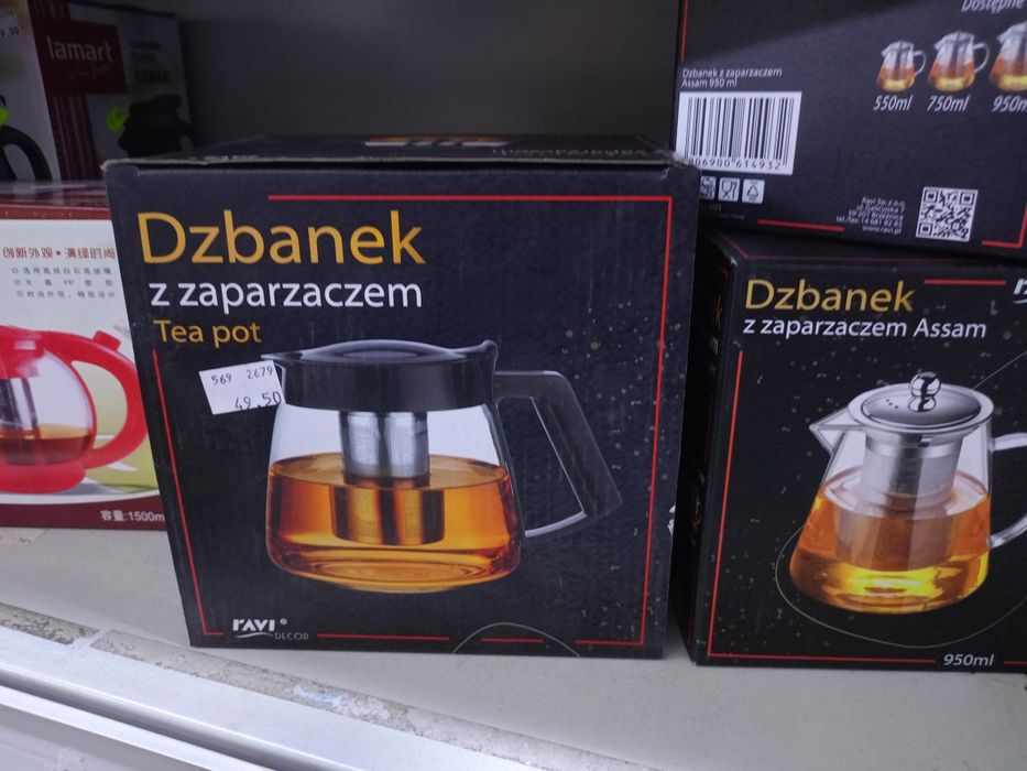 Dzbanek z zaparzaczem 1.3 l