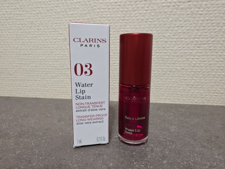 Clarins Water Lip Stain, тінт для губ, блиск для губ