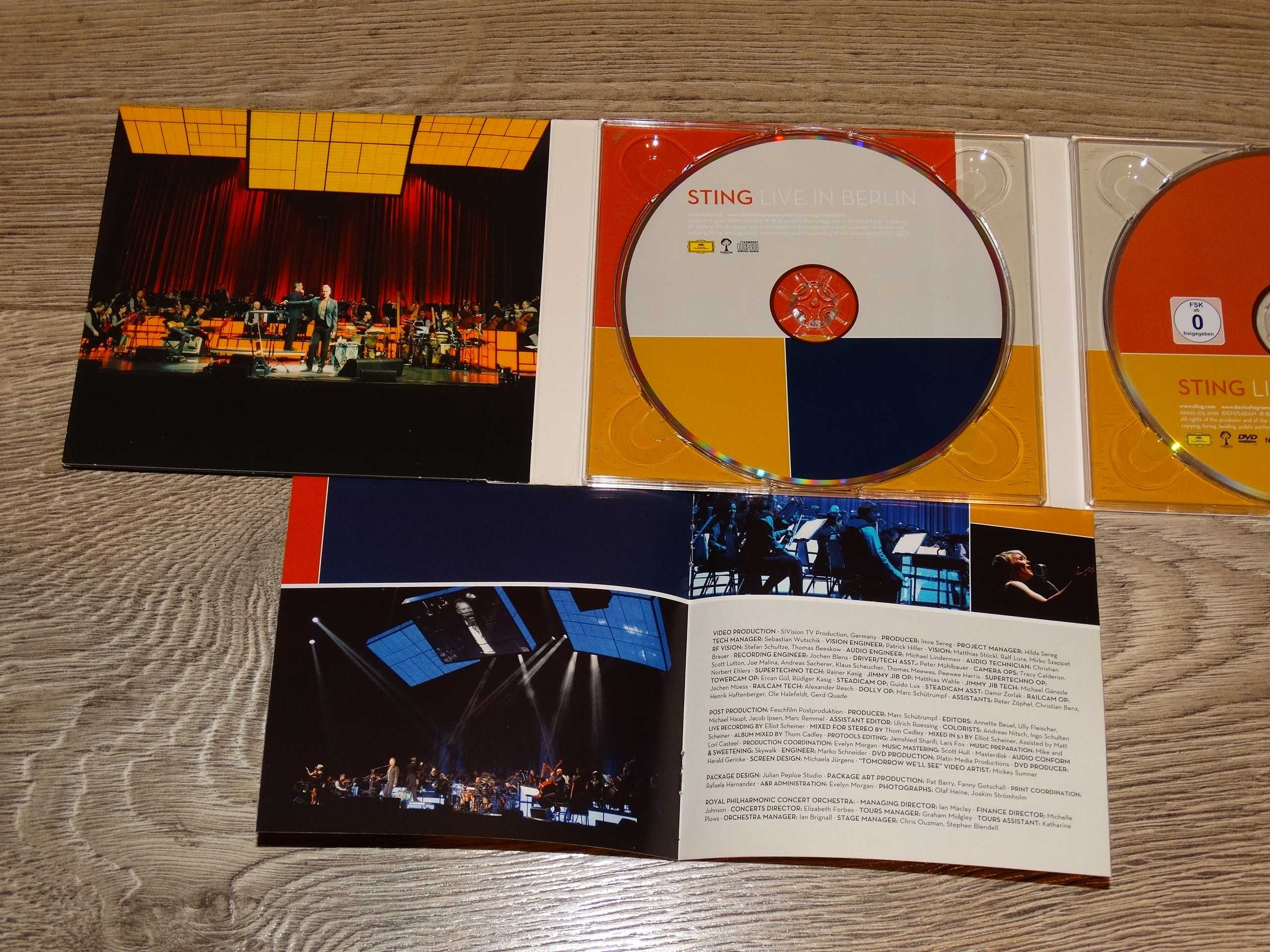 Sting Live in Berlin DVD+CD