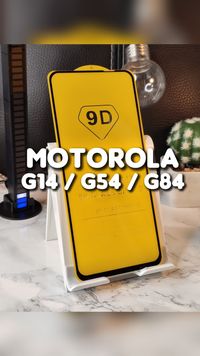 Защитное стекло 9D на Motorola G54 захисне скло на весь екран