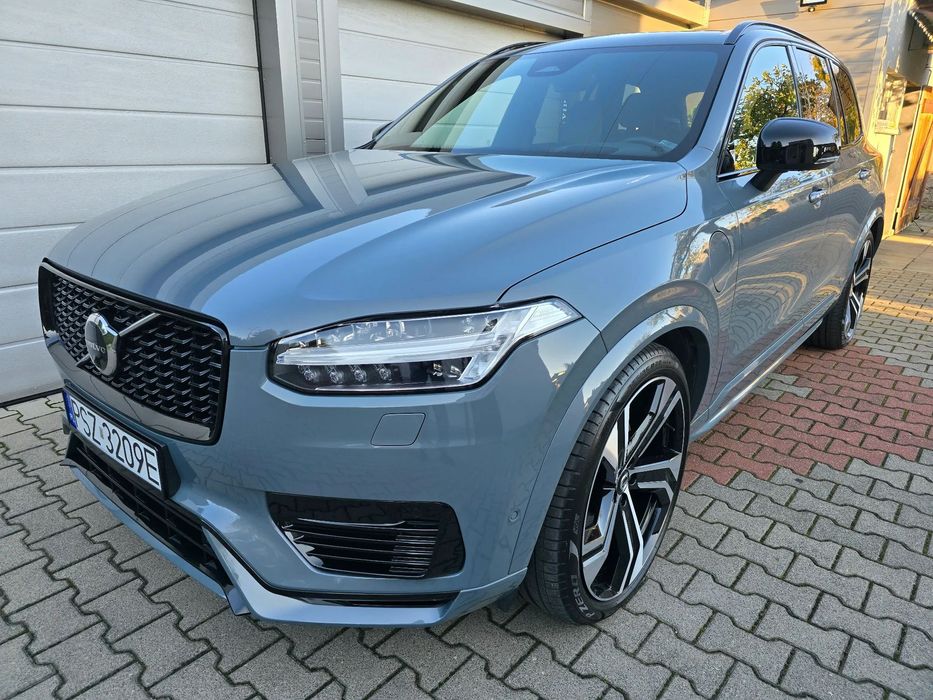 Volvo XC 90 Super wersja R-design Ultimate Dark T8 7-osobowy  pneumatyka panorama