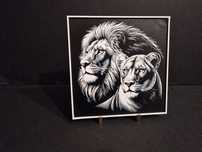 quadros hueforge varios animais