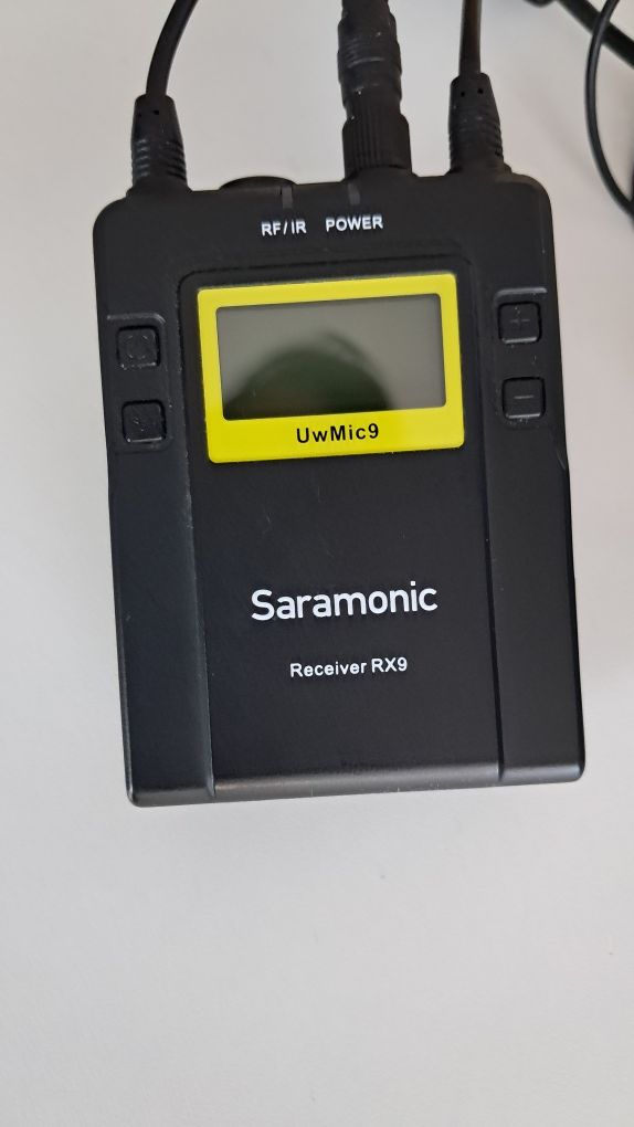 Bezprzewodowy zestaw audio SARAMONIC UwMic9 RX9 i TX9 mikrofon