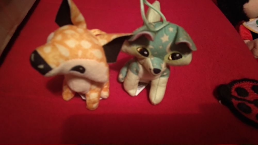 игрушка лиса обезьяна McDonalds Happy Meal Toy 2018 UK Animal Jam Fox