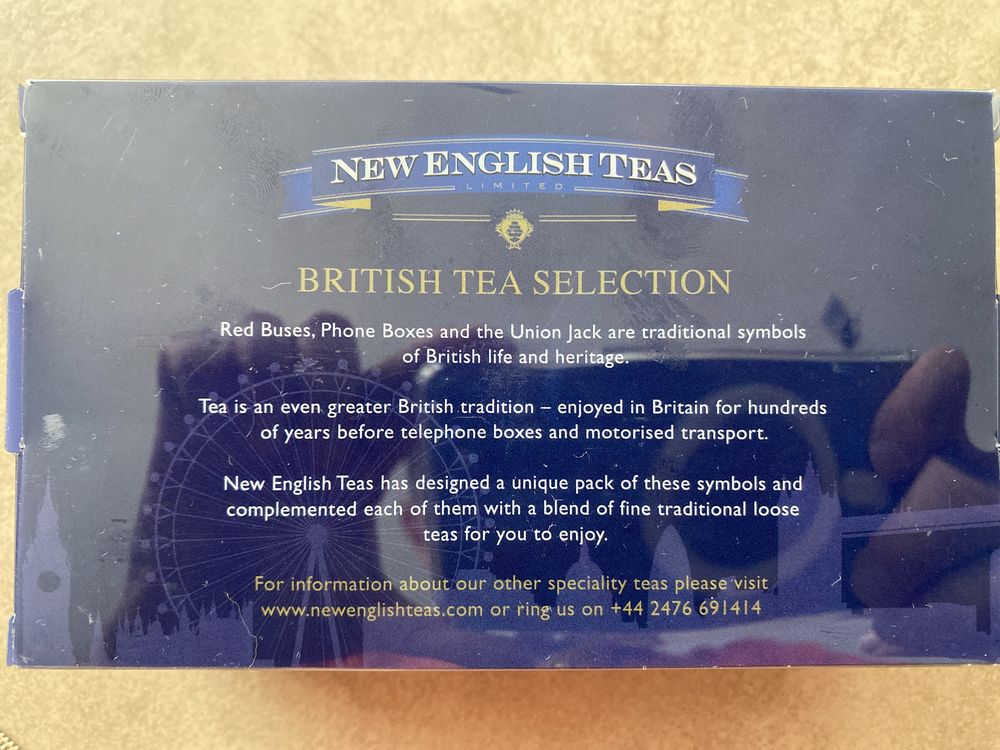 Подарковий пакет British Icons Triple Tea