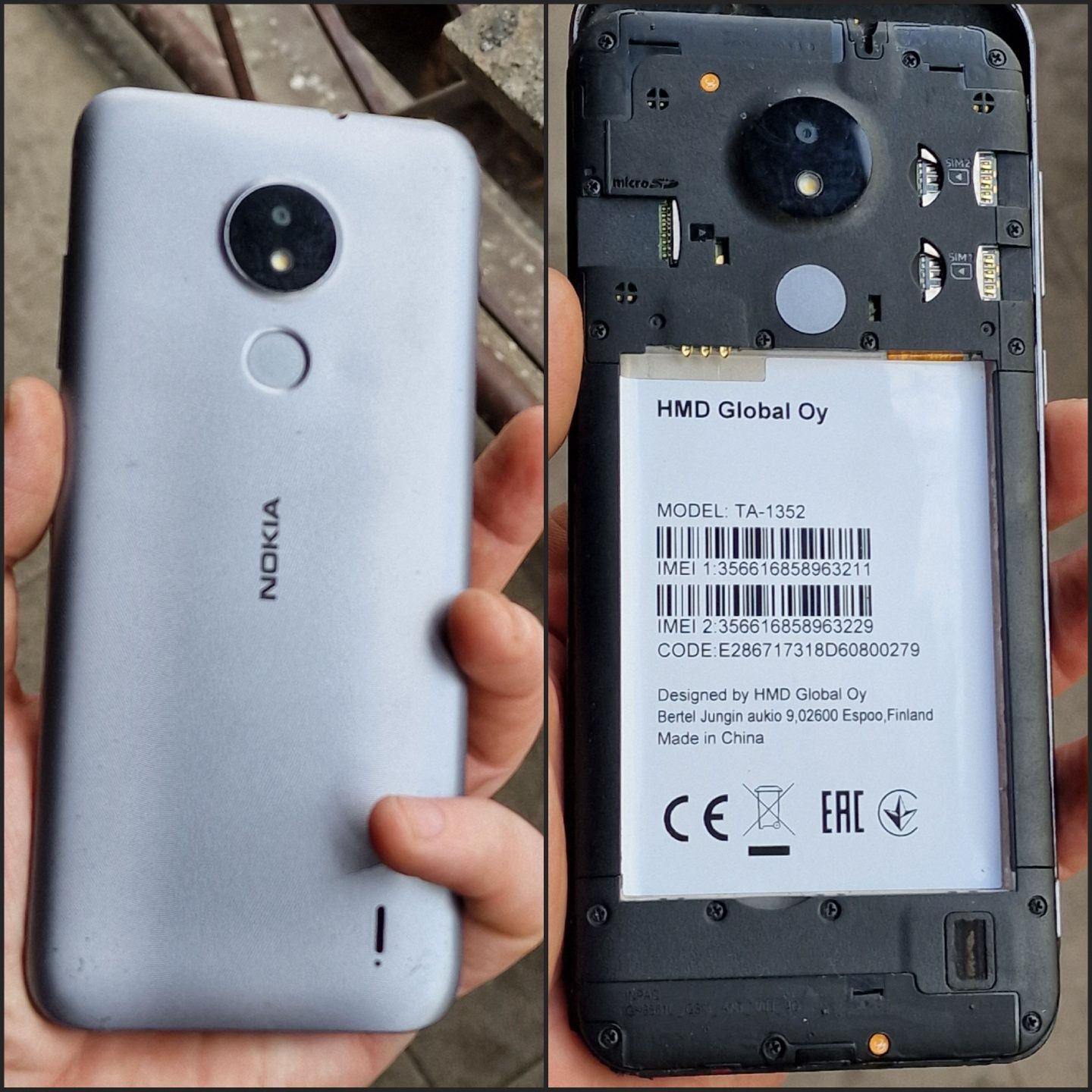 Nokia C20 ( 2 sim ) 4G LTE