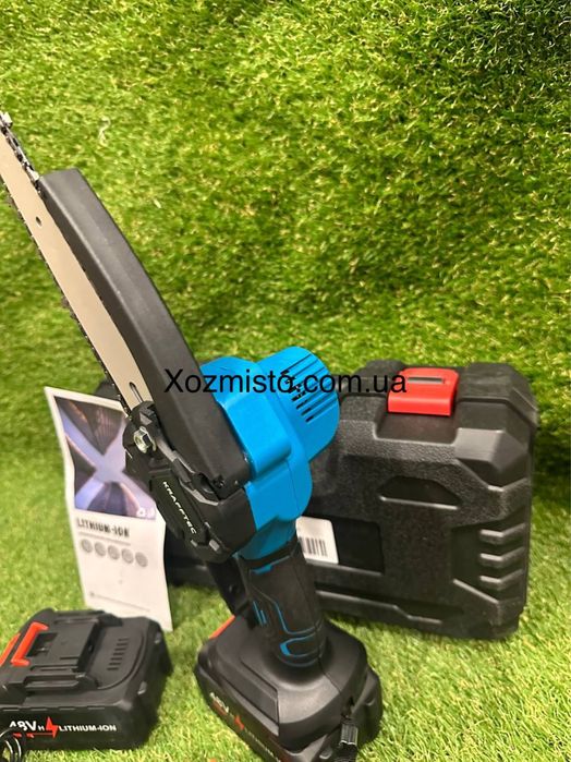 Акумуляторна мініпила Krafftec Німеччина [48 V 6 Ah /1200 Вт 2 акумул]