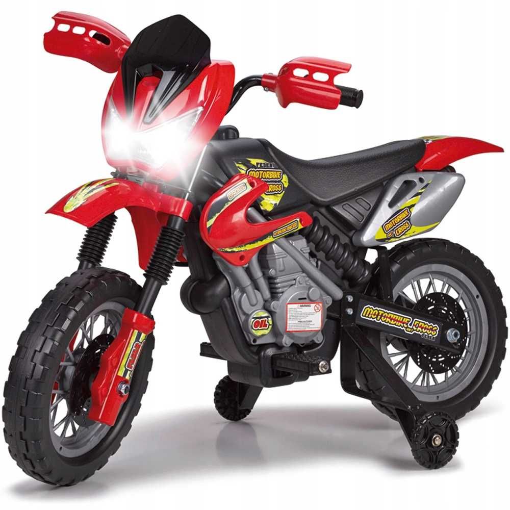 Feber Motocykl Cross na akumulator 6V dla Dzieci jeździk