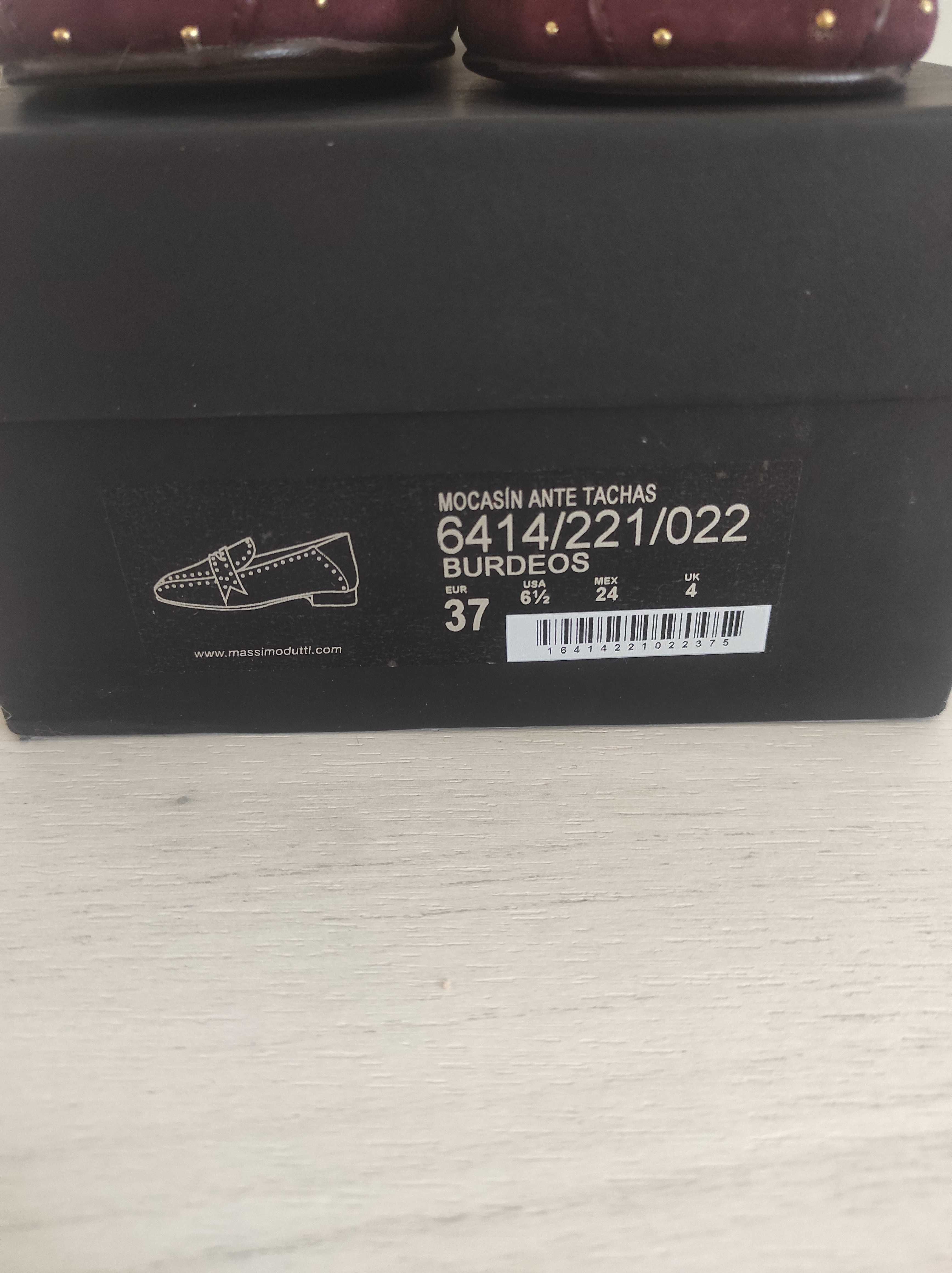 Мокасини Massimo Dutti розпаровка 36/37