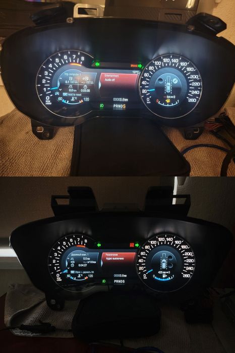 Панель приладів Ford Explorer, Ford Edge, Ford Fusion.