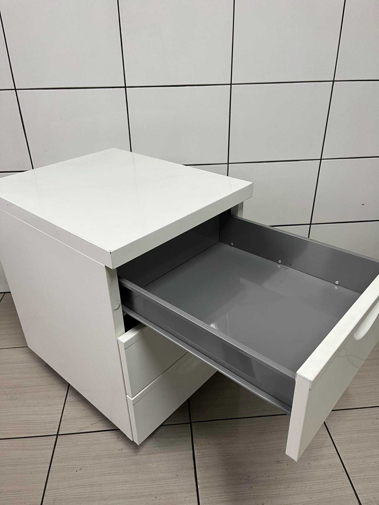 Kontenerek podbiurkowy Ikea Erik szafka komoda na kółkach