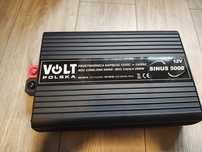 Przetwornica Volt 12V DC/230V AC 2500/5000W czysty sinus