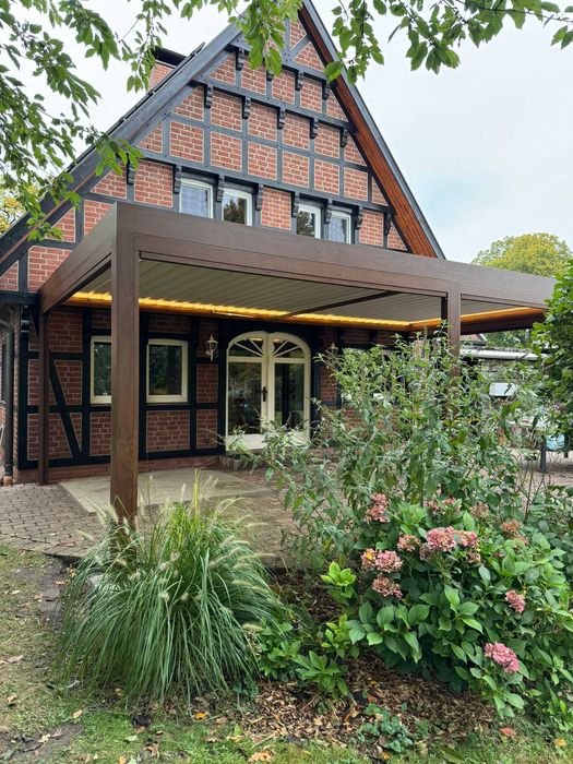 Pergola tarasowa aluminiowa Firmy AM Pergola
