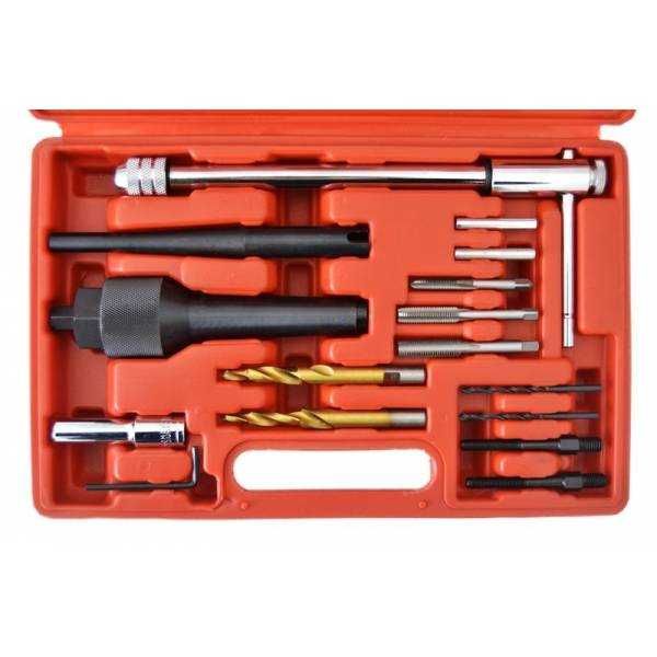 Kit escariador e extractor velas incandescentes