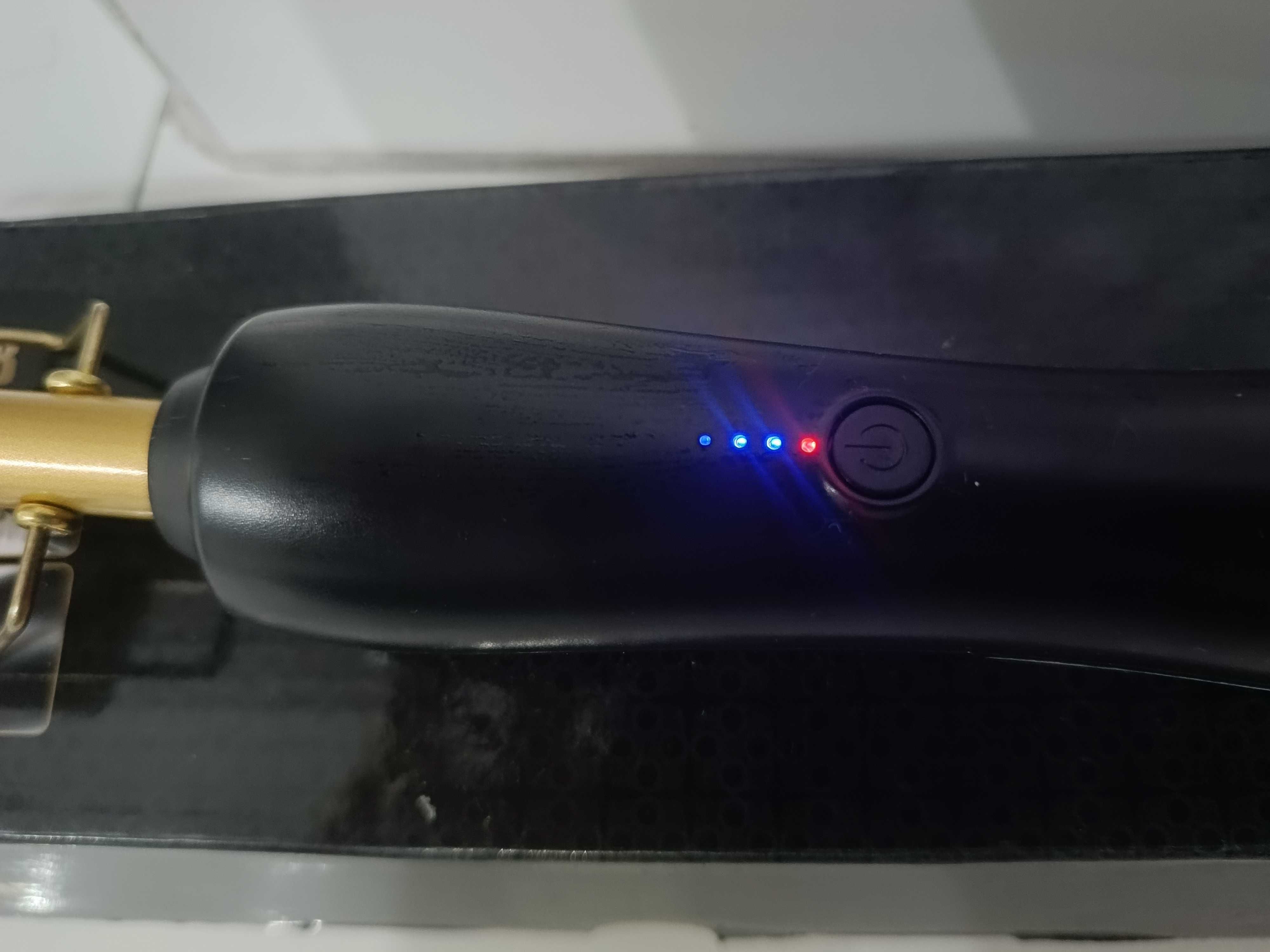 Elektryczny podgrzewany grzebień do włosów 2 w 1 lokówka