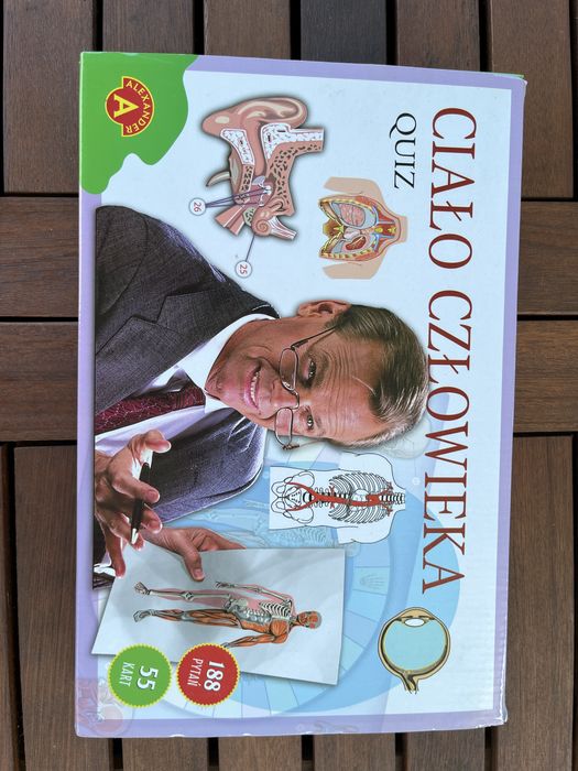 Gra planszowa Quiz ciało człowieka