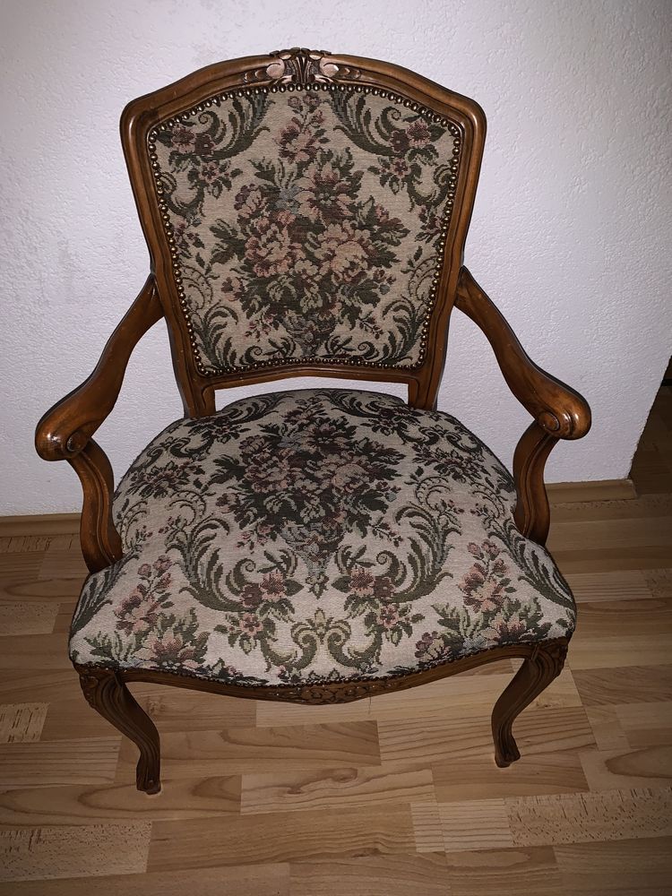 Krzesło ludwikowskie  stare antyk