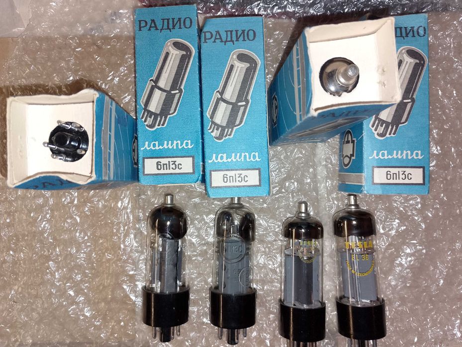 Радиолами 6П13С (аналог EL36)