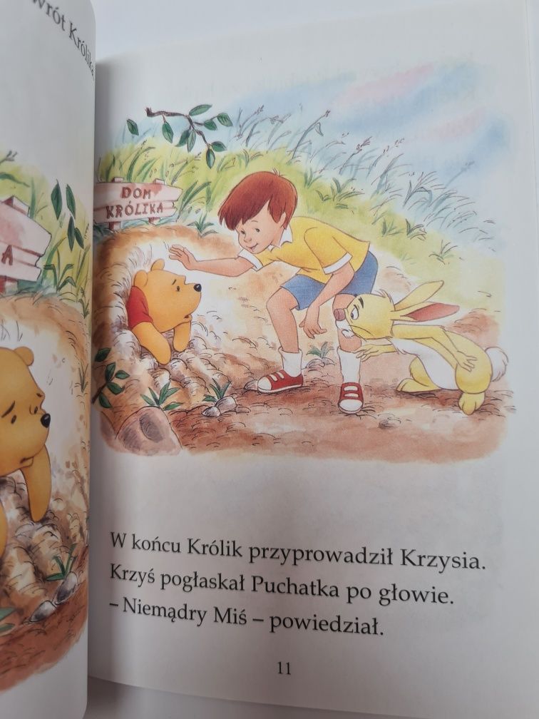 Za dużo miodu - Kubuś Puchatek. Książeczka