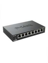 Repartidor internet Switch D-LINK DGS-108 (8 Portas Gigabit - 2000 Mbps)