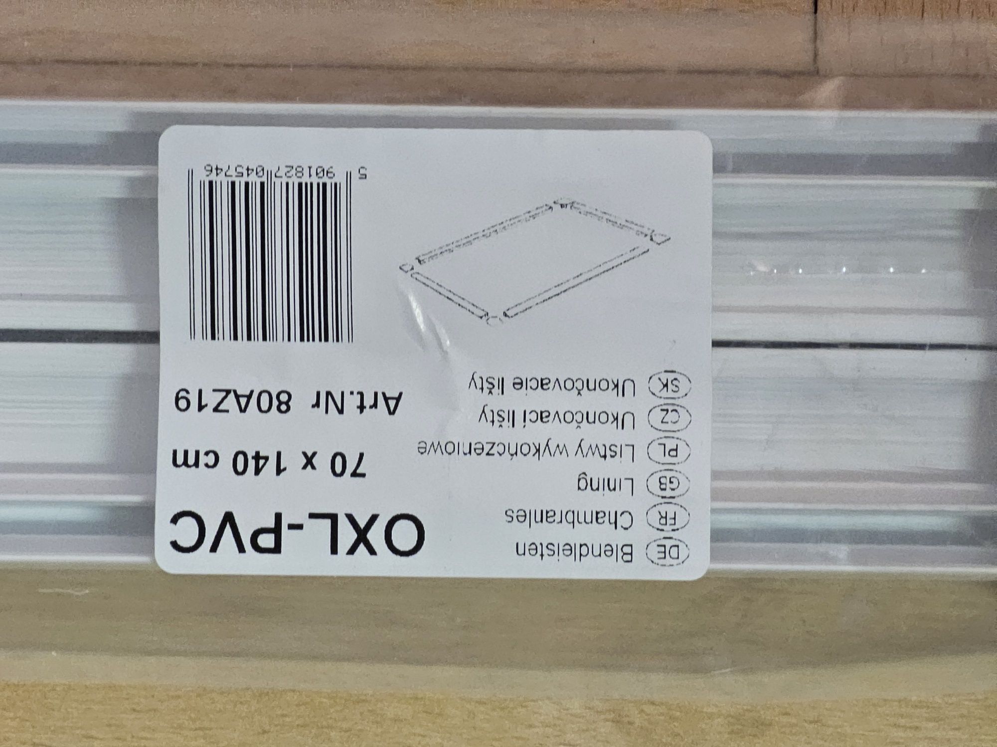 Listwa wykończeniowa OXL- PVC  70x140do schodów FAKRO
