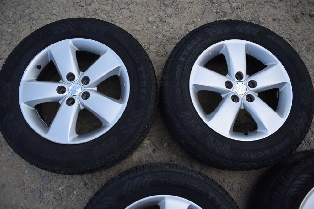 4X FELGA FELGI OPONY 225/65R17 suzuki vitara II 09R.oryginał