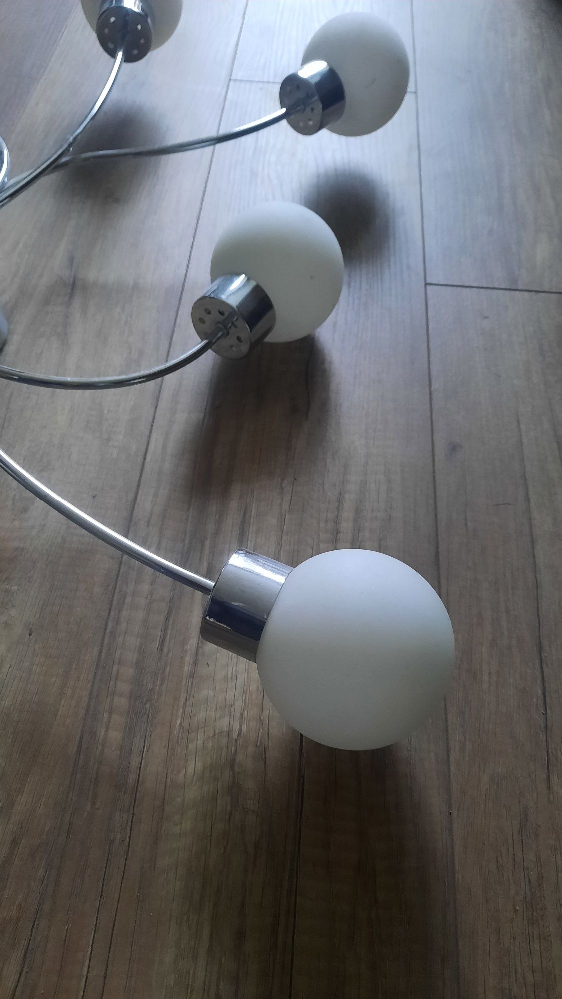 Lampa sufitowa do salonu 9 punktów