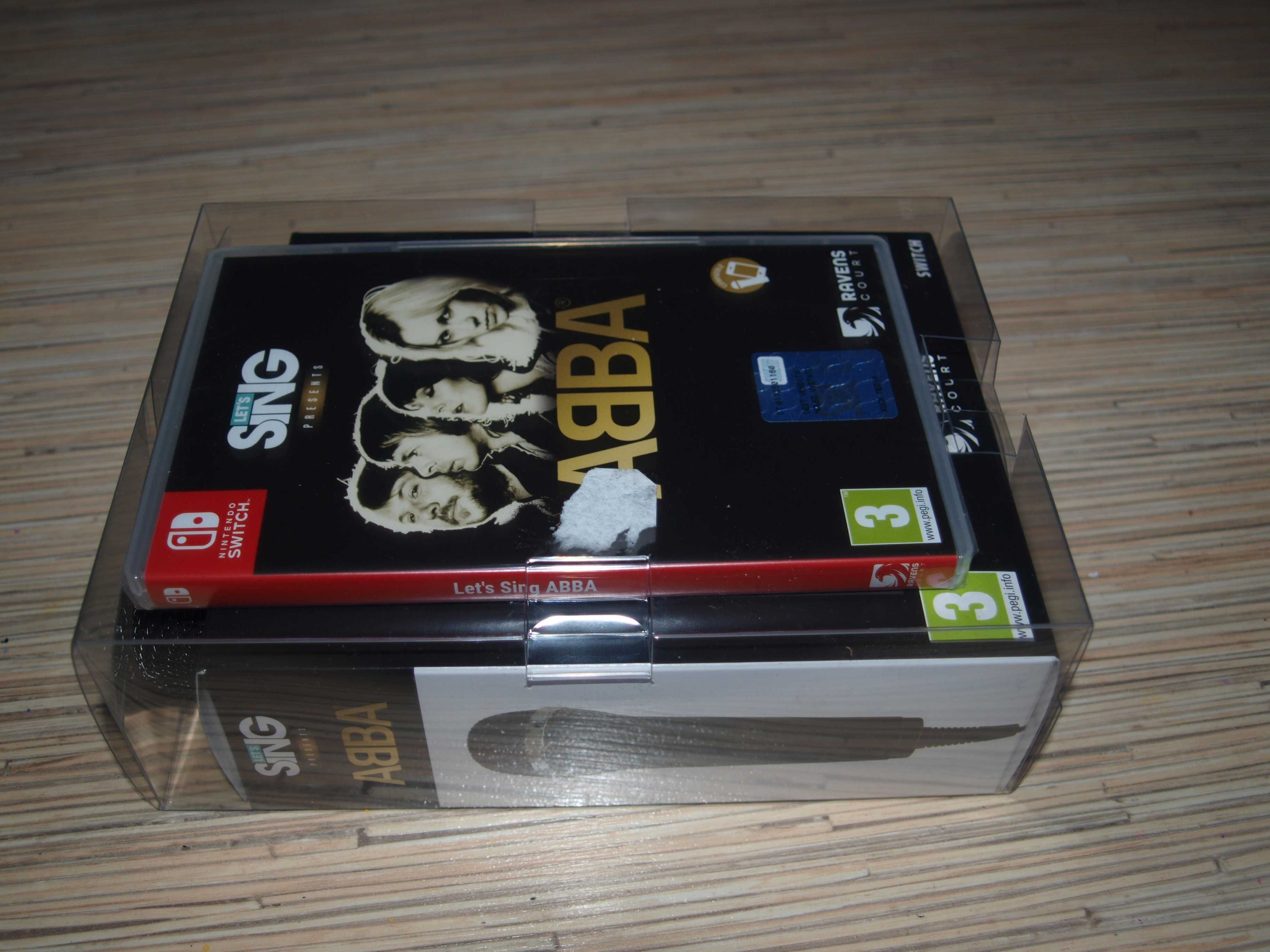 Gra Let's Sing ABBA PL + 2 Mikrofony Nintendo switch nowa we folii!!