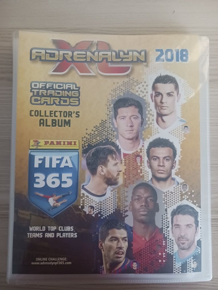 Album fifa 365 panini 2018 ADRENALYN XL